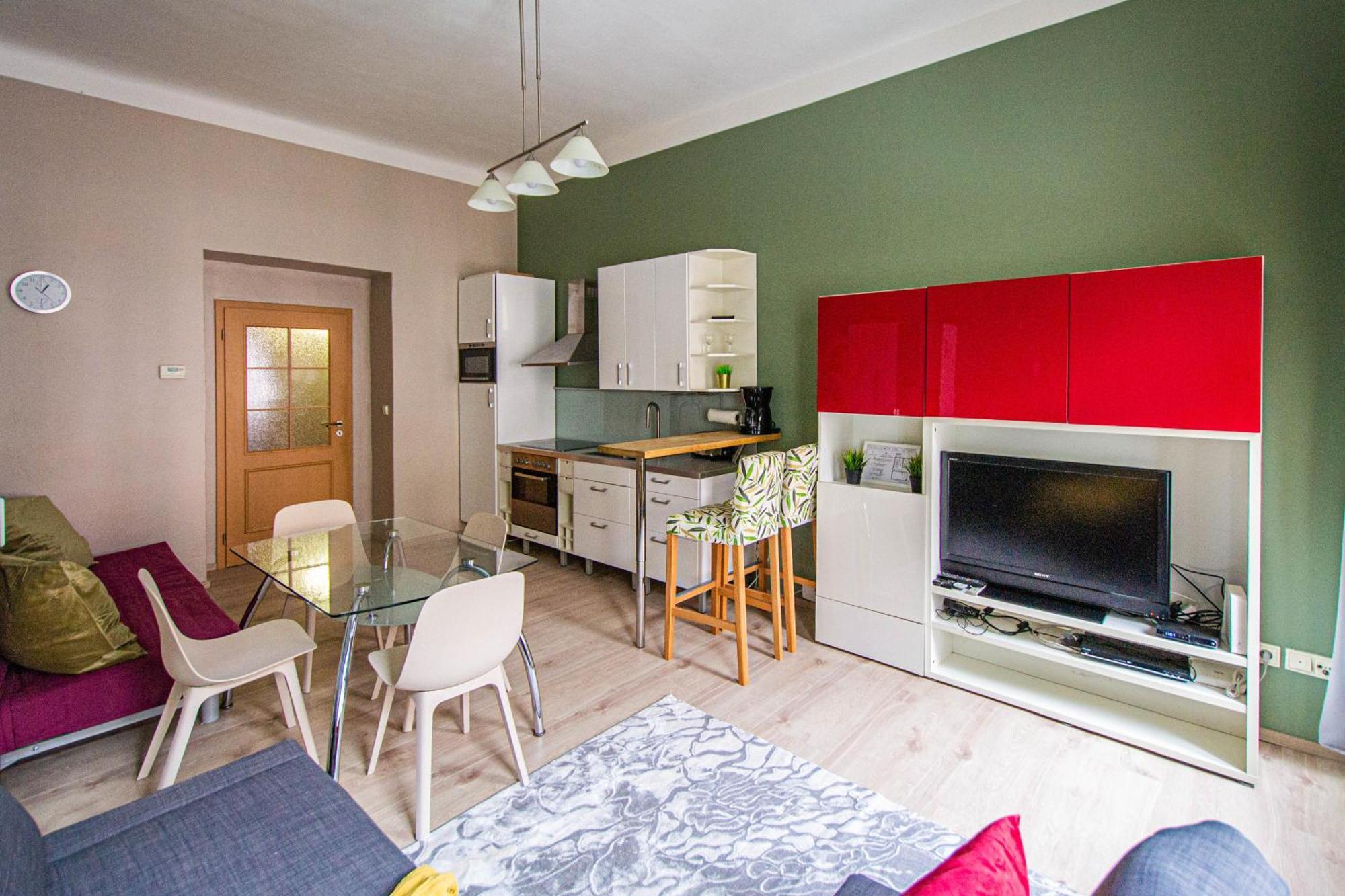 Modern Cozy Apartment By Ruterra Prag Eksteriør billede